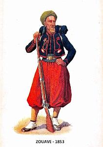 23- Alger - Casbah - Musee Franchet d'Esperey - Zouave - 1853